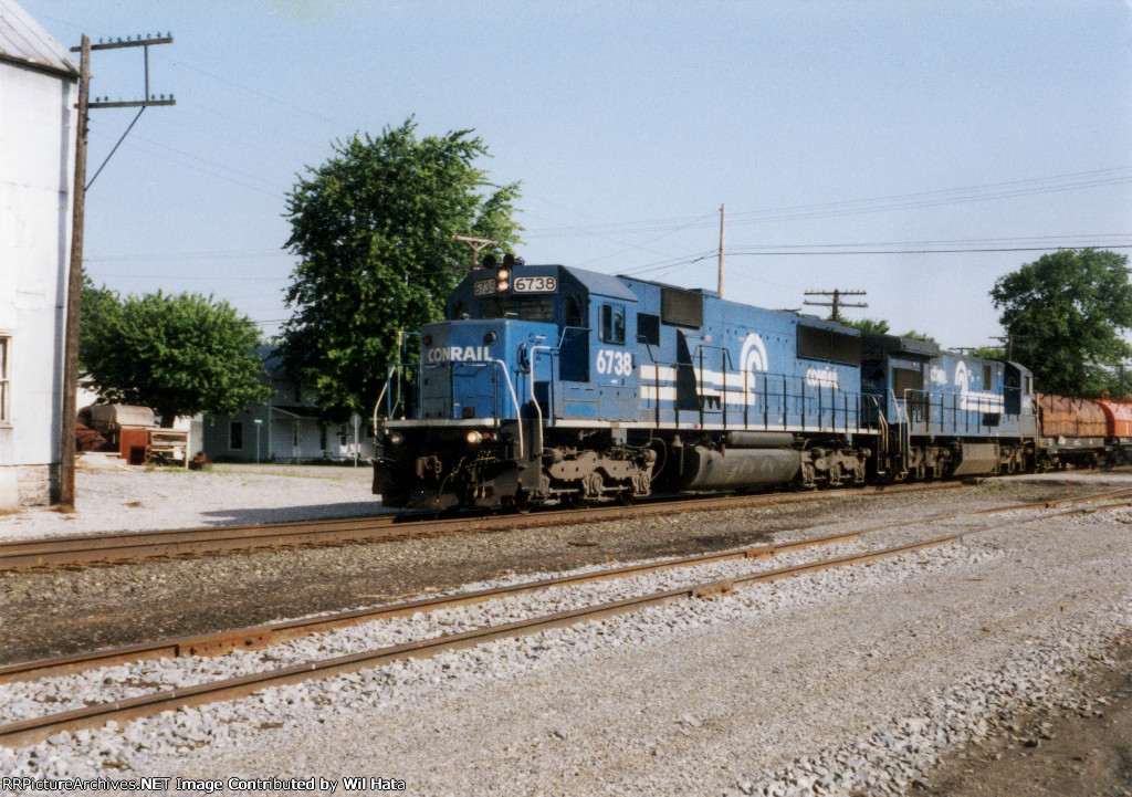 Conrail SD50 6738